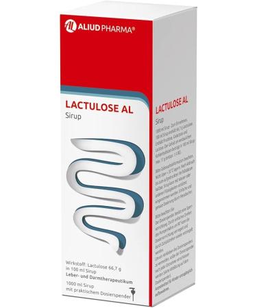 ALIUD PHARMA Lactulose AL Syrup 1000 ml | Effective Osmotic Laxative for Constipation | Buy Online Internationally - Buy Online on GoSupps.com