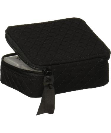 Vera Bradley Women's Microfiber Travel Pill Organizer - Black | One Size - International Shipping Available - Buy Online on GoSupps.com