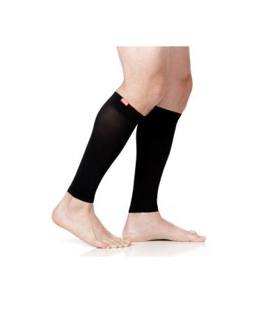 VIM & VIGR Unisex 15-20 mmHg Nylon Compression Sleeves: Solid (Medium/Large)