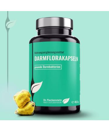 Dr. Fleckenstein Intestinal Flora Capsules - 10 Billion Live Bacteria Vegan Dietary Supplement 90 Capsules | Buy Internationally - Buy Online on GoSupps.com