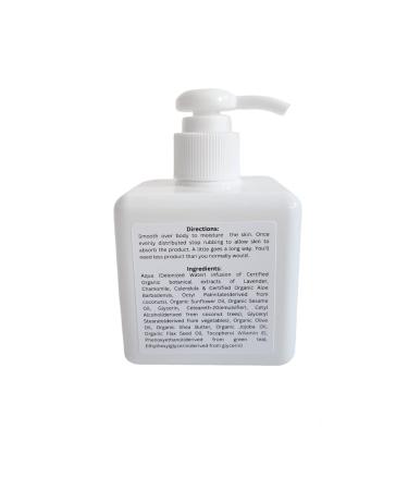 Rose & Peonies Organic Body Cr me - Hydrating 8 oz Body Lotion for All Skin Types - Shop Internationally - Buy Online on GoSupps.com