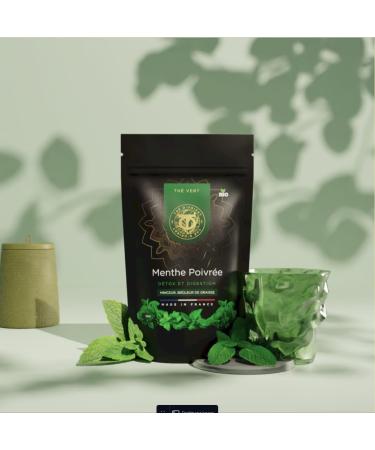 Th d'Orient - Menthe Poivr e - 100g - Made in France - D tox & Digestion