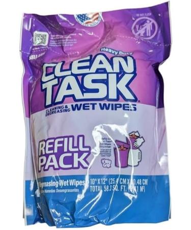 Buy Sellars 90174 Clean Task Cleaning & Degreasing Wet Wipes Refill - Ultimate Cleaning Solution for Home & Industry | International Shipping Available - Buy Online on GoSupps.com