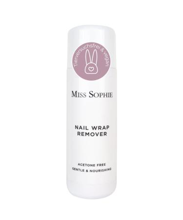 Miss Sophie Nail Wrap Remover I nail polish remover for nail foils I Milder & Fast Remeries I free from aceton i Protection and strengthening of nails I with almond oil & aloe vera i premium quality - Buy Online on GoSupps.com