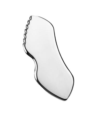 Wpsagek 304 Stainless Steel Sha Body Sha Scraper Tool With Comb Edges Muscle Scraping Tools For Face Eyes Neck And Body