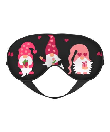 Love You Mom Sleep Mask Double-Sided Eye Mask Soft Adjustable Sleeping Eye Covers for Sleeping Perfect Shading Reduce Eye Edema