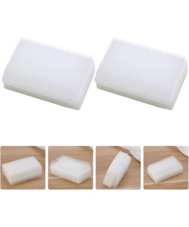 Healeved Pressure Defensiveness Brush - 6 Pcs Sensory Therapy Tools for Kids and Adults - Calming Brushing Protocol - White Brushes, 8x4.7cm - Buy Online on GoSupps.com