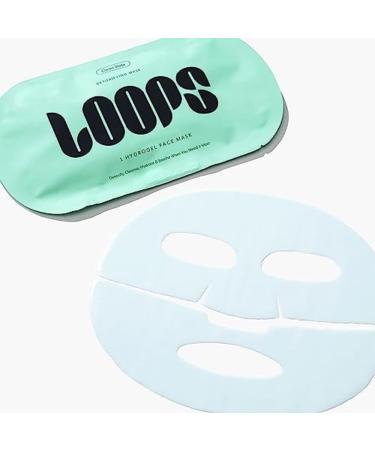 Buy LOOPS CLEAN SLATE Detoxifying Hydrogel Face Mask - Purifying Hydrating & Pore Minimizing - 5 Pack for International Shipping - Buy Online on GoSupps.com