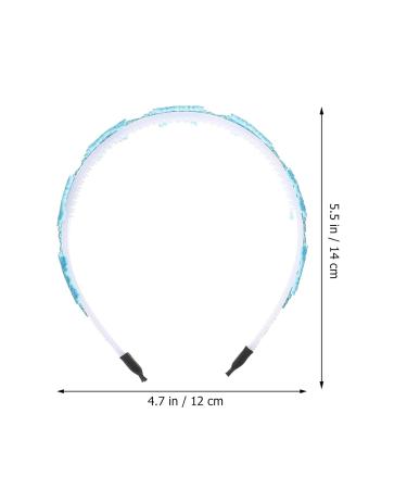 Lurrose Christmas Snowflake Headband - 3-Piece Glitter Hair Accessories for Women & Girls | Perfect for Holiday Parties & New Year Celebrations - Buy Online on GoSupps.com