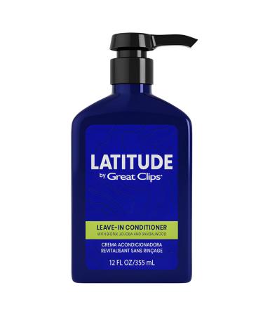 GREAT CLIPS Solutions Men's Leave-In Conditioner  12oz | Natural Extracts Moisturize Hair & Scalp | Relieves Scalp Irritations & Itching
