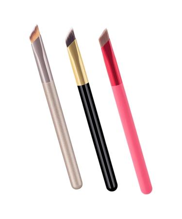 FRCOLOR 12 Pcs Pink Makeup Brush Set Multifunction Eyebrow Eyeliner & Foundation Brushes for Flawless Eye Makeup Wooden Handle & Cleaner - Buy Online on GoSupps.com