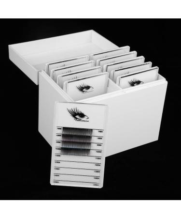 Acrylic 10-Layer Storage Box for Eyelash Adhesive & Makeup Organizer - Eyelash Storage Solution - Buy Online on GoSupps.com