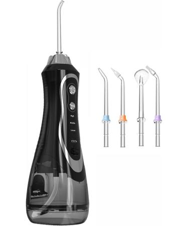 Buy SARIN S Water Flosser - Jet Flosser with 300ML 3 Modes 4 Tips | Rechargeable IPX7 Waterproof & Portable | Effective Oral Irrigator & Teeth Plaque Remover - Buy Online on GoSupps.com