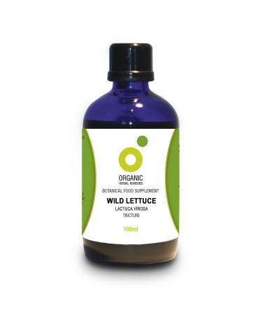 Organic herbal Remedies 100ml Wild Lettuce - Buy Online on GoSupps.com