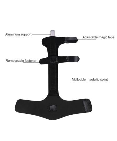 FILFEEL Finger Splint - Adjustable Aluminium Index & Middle Finger Support Brace for Injury Recovery - Buy Online on GoSupps.com