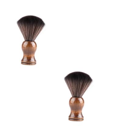 Minkissy 2 STK Men Bartbrush ReiseraSierwinsel Razor brush for men Razor For Men Men's Razor Brush Male Bartbrush Shave Nursing Building Household Man Bortstenhaar