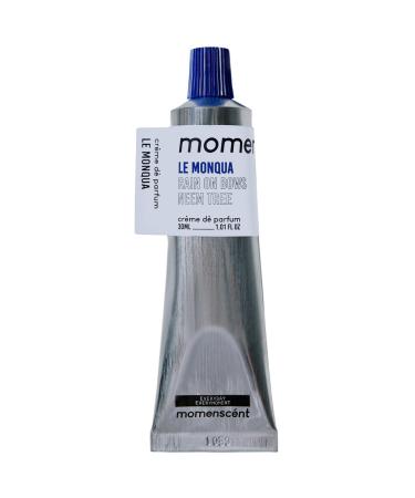 LE MONQUA Cream Perfume 1.01 fl oz. for Dry Cracked Hand Moisturizing. with Hyaluronic acid Vitamin B5 Silk fibroin. Citrus Lemon Sandal wood