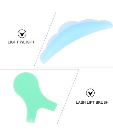 Minkissy 50pcs Eyelash Perming Curler Shields & Lifting Brushes - Green Makeup Tool for All Eyelash Lengths - Buy Online on GoSupps.com