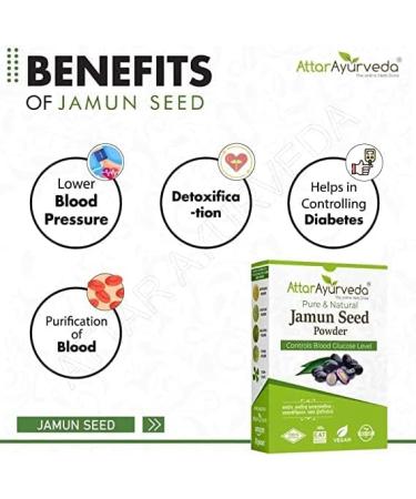 Attar Ayurveda Jamun Seed Powder - 500 g - Buy Online on GoSupps.com