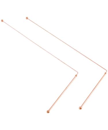 2 Pi ces de Radiesth sie en Cuivre D tecteur de Sourcier pour L' nergie de L' 99 9% de Cuivre Pur.