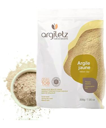 (ARCILIA) - Argile Jaune en poudre ultra-ventil e - 2 Sachets 200g - masques soins cure beaut  - Buy Online on GoSupps.com