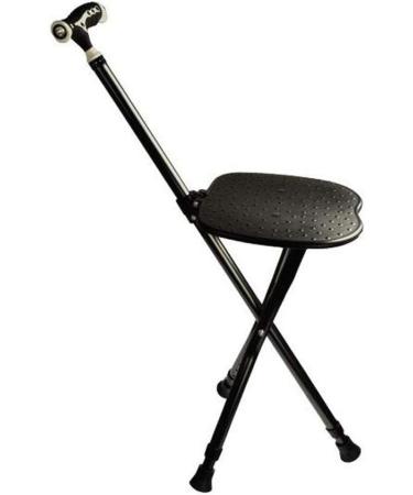 Walking Stick Three-Legged Stool for Old Men Cane with Light Handle Telescopic Turn Light Aluminum Alloy - Buy Online on GoSupps.com