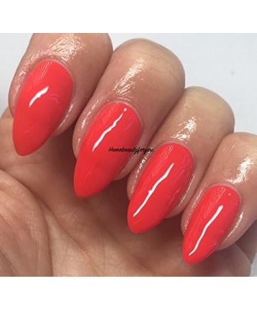 Bluesky Nail Gel Polish Red Love Affair Bright Red Coral Colour UV LED Soak Off 10ml - Buy Online on GoSupps.com