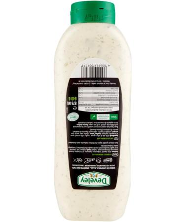  Italian Gourmet E.R. Develey Salsa Remoulade Sauce Gluten Free Pasty Cream with Onions Cucumbers and Herbs 875ml + 400g Box - Buy Online on GoSupps.com