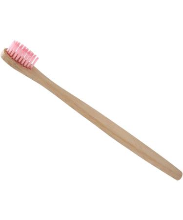 Psytfei Bamboo Toothbrush - Soft Nylon Bristles for Adults & Kids | Eco-Friendly Wooden Toothbrushes in 6 Colors (Red) - Buy Online on GoSupps.com