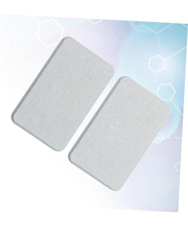 Ciieeo 2pcs Diatomite Soap Pad Silicone Soap Holder Soap Silicone Pad Soap Dishes for Bathroom Soap Holder for Shower Rectangle - Buy Online on GoSupps.com