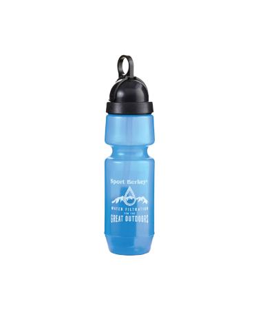 Sport Berkey Water Filter Bottle Ideal for Off-Grid, Emergencies, Hiking, Camping, Traveling and Everyday Use at Home, Work or School