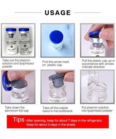 OMY LADY EGF Serum Ampoules 10 Pack - 3ml - For Repairing Acne & Surgical Scars Wrinkles Burns & Dark Spots - Vegan Concentrate - Anti-Aging Lifting - Buy Online on GoSupps.com