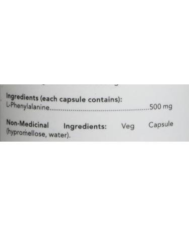 NOW Supplements L-Phenylalanine 500mg Capsules 120 Count - Buy Online on GoSupps.com