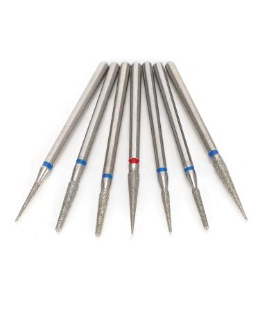 Attachment Bits Diamond Sand Abrasives Electric Manicure Cup Grinder Bits for Nail Cutters Nail Art Manicure Drill Accessories for Nail Cutters(#3)