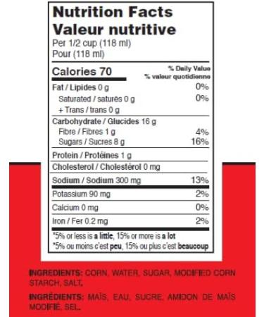 Steakhouse Fancy Cream Style Corn - Buy Online on GoSupps.com