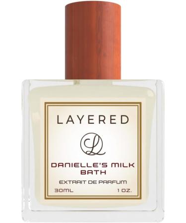Layered Fragrance Danielle s Milk Bath Extrait de Parfum Long-Lasting Perfume with Jasmine Lilac Iris and Sweet Soapy Accords Luxurious & Clean Scent 55ml / 1.8oz 1.8 Fl Oz (Pack of 1) - Buy Online on GoSupps.com