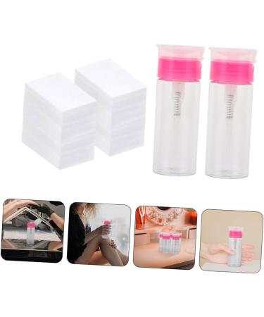  Mikinona Mikinona Manicure Kit 100ml Lint Remover Wipes Makeup Remover Pads Refillable Bottles Gel Polish Removal - Buy Online on GoSupps.com