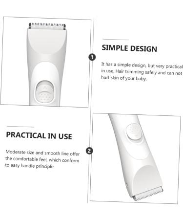 1 Set Clipper Trimmer Beard Clippers Mens Safe Rechargeable Fabric Children Clipper Cutting Tool Clipper for Children Abs Beatifufu - Buy Online on GoSupps.com