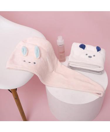 Premium Bath Supplies: Fashionable Towel Bow Headband & Long Hair Drying Set Quick-Dry Thick Towel for Ultimate Comfort - Buy Online on GoSupps.com