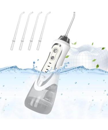 Buy SARIN S Water Flosser - Jet Flosser with 300ML 3 Modes 4 Tips | Rechargeable IPX7 Waterproof & Portable | Effective Oral Irrigator & Teeth Plaque Remover - Buy Online on GoSupps.com