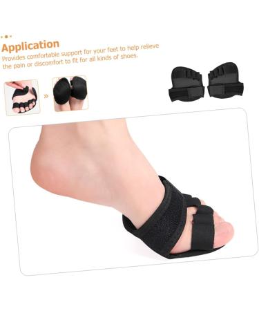 Buy Healvian 4 Pairs Dance Yoga Mat Forefoot Cushions - Non-Slip Toe Socks for Ballet Dance & Kayaking - Women's Anti-Toe Pads - Buy Online on GoSupps.com