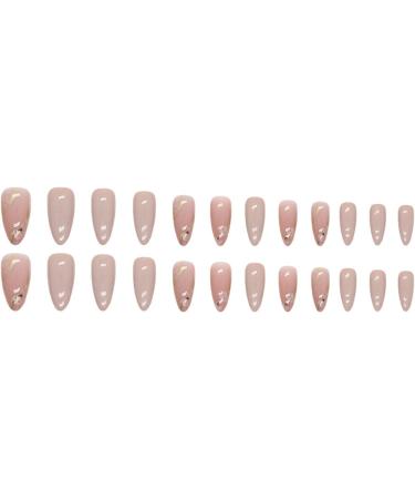 Justotry 24 Pcs Floral Stiletto False Nails - Medium Grey French Press on Nails with Trendy Gold Swirl Pattern | Short Almond Fake Nails for Women with Nail Glue - Nail Art Flower & Grey - Buy Online on GoSupps.com
