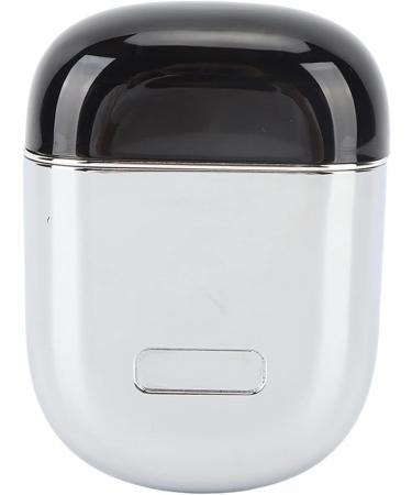 Rechargeable Mini Electric Beard Trimmer - Washable Type C Double Head - Silver for Easy Grooming - Buy Online on GoSupps.com