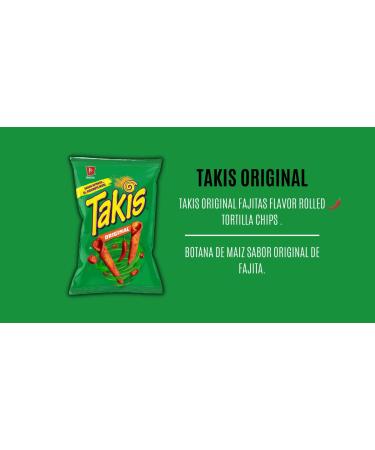 Barcel Takis Original Flavored Chips - Box of 4 Bags (70g each), Imported From Mexico - Buy Online on GoSupps.com