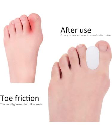 Gel Toe Separators - Correct Overlapping Toes - Hallux Valgus Foot Care Tools - Buy Online on GoSupps.com