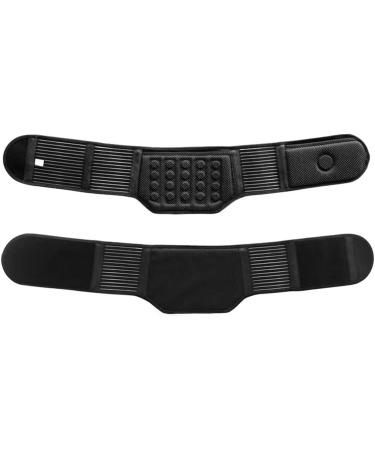 Wgust Back Support Belt | Relieve Lower Back Pain | Medical Lumbar Support with Cushion for Men & Women | Non-Slip for Herniated Disc - XL Black - Buy Online on GoSupps.com