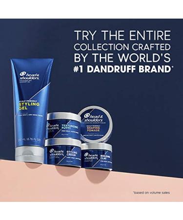Head & Shoulders Men's Anti-Dandruff Hair Clay - Strong Hold, Matte Finish 3 Oz - Buy Online on GoSupps.com