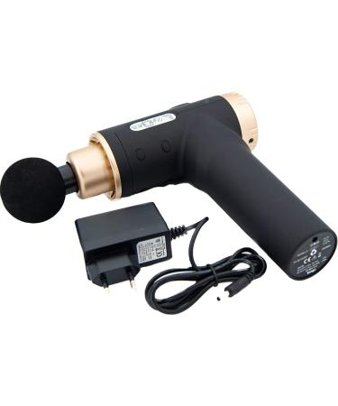 Venga! Massage Gun for Deep Muscle Relief | 6 Attachments 9 Speeds 2 Modes | VG MAS 3003 - Enhanced Recovery in Black/Copper - Buy Online on GoSupps.com