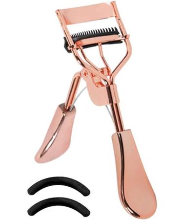 Eyelash Curler with Comb Metal Lash Curler with 2 Refill Pad Precision Lash Curling Tool for Women Girl Eye Makeup Tool Lash Curler with Comb - Buy Online on GoSupps.com