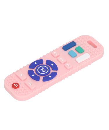 TV Control Silicone Teething Toy for Infants and Toddlers - Pink - Buy Online on GoSupps.com